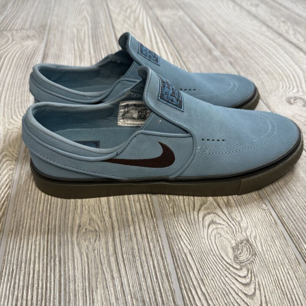 Nike SB Stefan Janoski Slip On Skate Shoes Men’s 7.5 Turquoise FN5893-400 New
